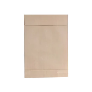 Kraft TC4 redős-talpas tasak, 4 cm talp, barna – szilikonos, Bluering, erős csomagoláshoz