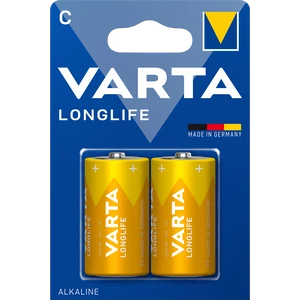 Varta Longlife Power C / Baby LR14 elem intenzív használatra - zseblámpák, rádiók, hordozható eszközök megbízható társa
