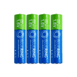Bluering AAA LR03 mikro ceruzaelem 4 darabos, tartós alkáli kivitel, háztartási és irodai használatra.