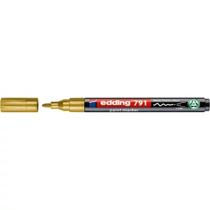 Arany Edding 791 lakkmarker 1-2 mm kerek heggyel – prémium minőségű ipari és kreatív jelölő