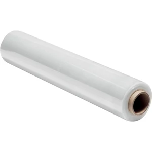 Nyújtható strechfólia 50 cm x 145 m– átlátszó, 23 mikron vastag csomagoláshoz