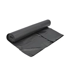 Fekete szemeteszsák 135 liter, 70×110 cm – nagy űrtartalom, általános hulladékhoz