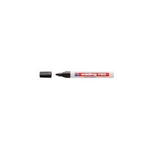 Edding 750 fekete lakkmarker 2–4 mm kerek heggyel – prémium, univerzális marker