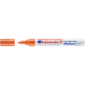 Edding 750 narancs lakkmarker 2–4 mm kerek heggyel – prémium, univerzális marker