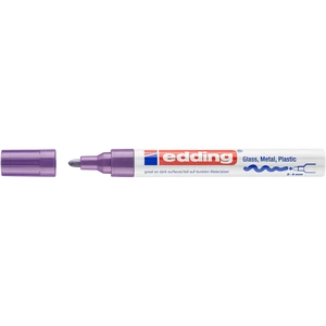 Edding 750 lila lakkmarker 2–4 mm kerek heggyel – prémium, univerzális marker