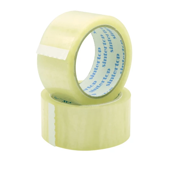 Csendes lehúzású átlátszó ragasztószalag 48 mm × 60 m – halk csomagolás, erős tapadás