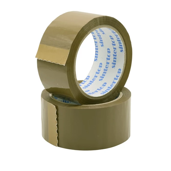 Csendes lehúzású barna ragasztószalag 48 mm × 60 m – halk, széles, tartós csomagzáráshoz