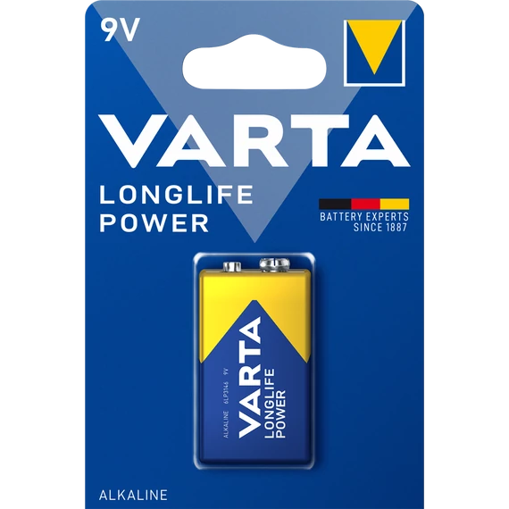 Varta Longlife Power 9 V (6LR61) alkáli elem