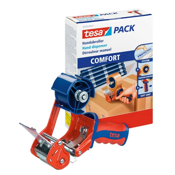 Csomagzárógép comfort kézi adagoló Tesa