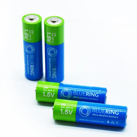 Elem AA ceruza LR6 tartós alkáli zsugorfóliás Bluering® 4db/csomag