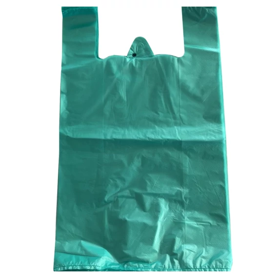 Ingvállas táska 280x500 mm zöld színben 500 db-os csomagolásban üzleteknek, irodáknak, gyógyszertáraknak