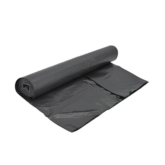 Fekete szemeteszsák 135 liter, 70×110 cm – nagy űrtartalom, általános hulladékhoz