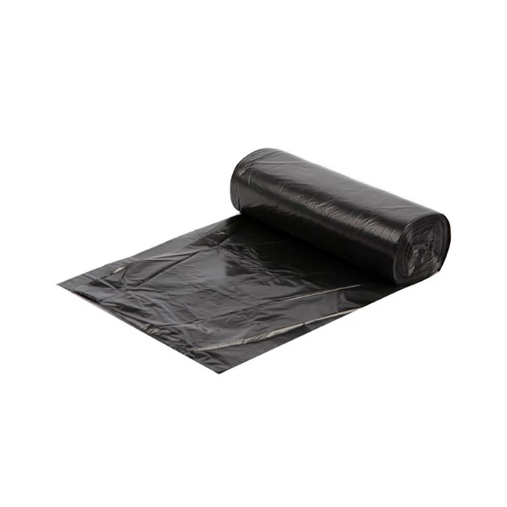 Fekete szemeteszsák 20 liter, 50×50 cm – kompakt méret, általános hulladékhoz