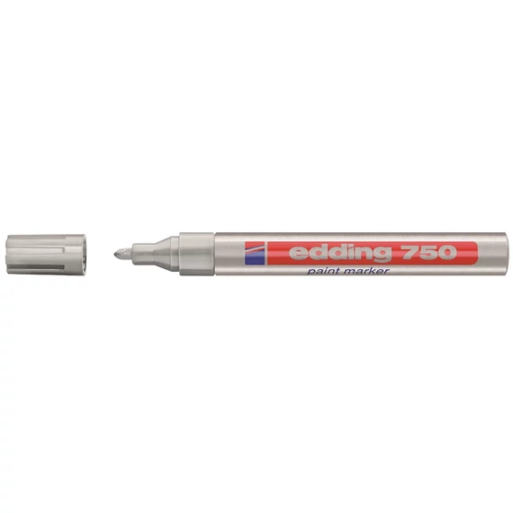 Edding 750 ezüst lakkmarker 2–4 mm kerek heggyel – prémium, univerzális marker