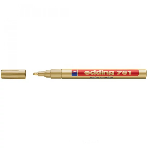 Arany Edding 751 lakkmarker 1-2 mm kerek heggyel – ipari és kreatív jelöléshez