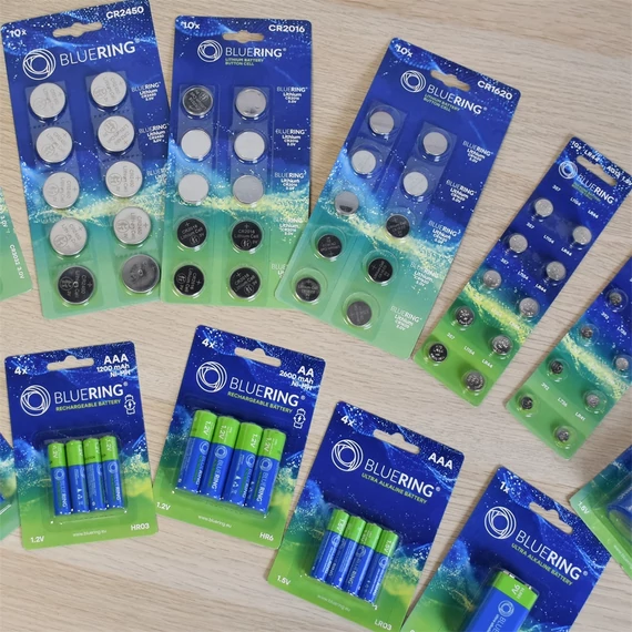 Bluering CR2430 gombelem 3V, megbízható energia számológépekhez